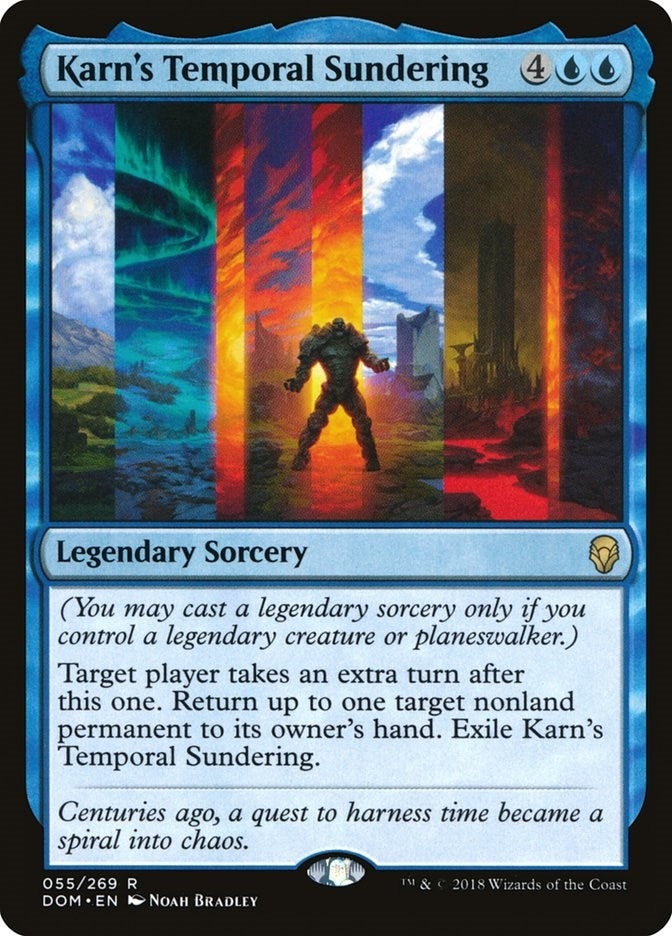 Image for Karn's Temporal Sundering (Dominaria) (55) - Magic: The Gathering