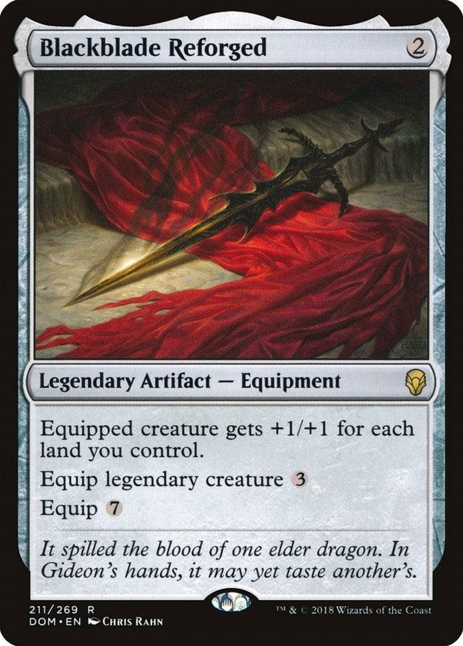 Image for Blackblade Reforged (Dominaria) (211) - Magic: The Gathering