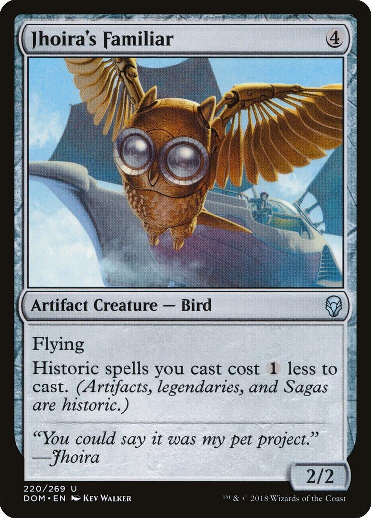 Image for Jhoira's Familiar (Dominaria) (220) - Magic: The Gathering