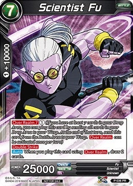 Image for Scientist Fu (Promotion Cards) (P-036) - Dragon Ball Super: Masters