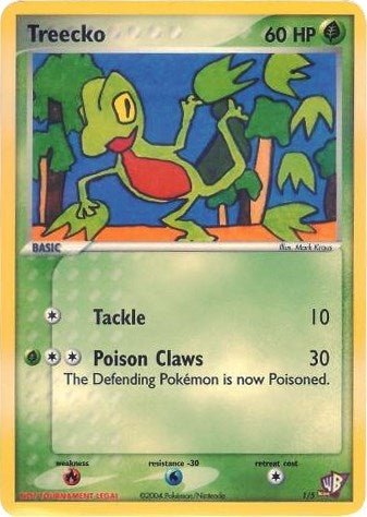 Image for Treecko (Kids WB Promos) (001/005) - Pokemon