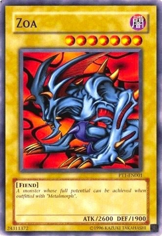 Image for Zoa (Pharaoh Tour Promos) (PT1-EN001) - YuGiOh