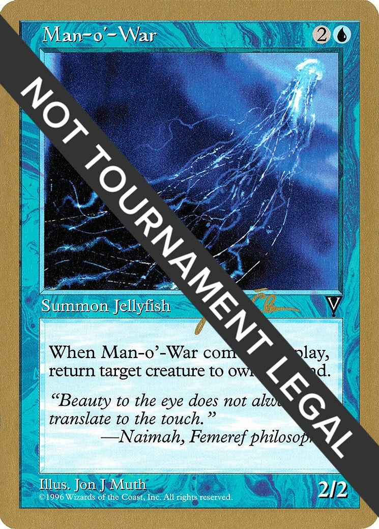 Image for Man-o'-War - 1997 Jakub Slemr (VIS) (World Championship Decks) - Magic: The Gathering