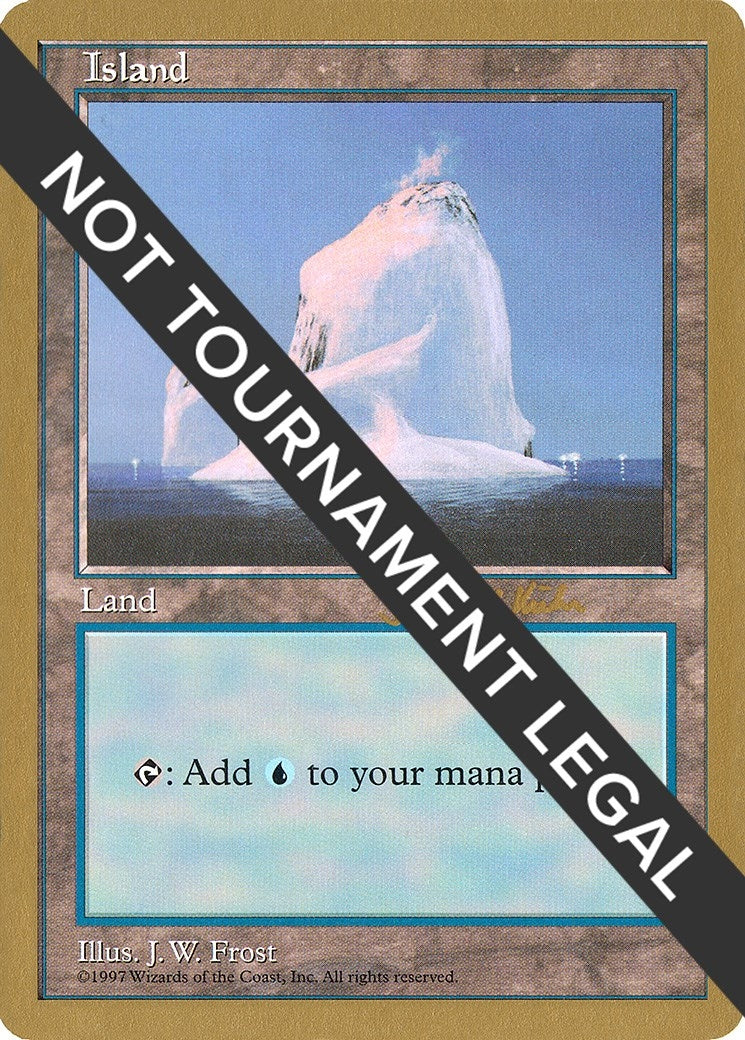 Image for Island (428) - 1997 Janosch Kuhn (5ED) (World Championship Decks) - Magic: The Gathering