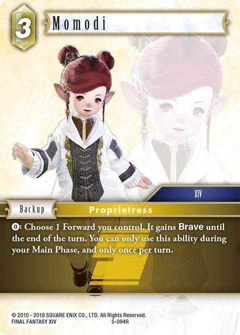 Image for Momodi (Opus V) (5-094R) - Final Fantasy TCG