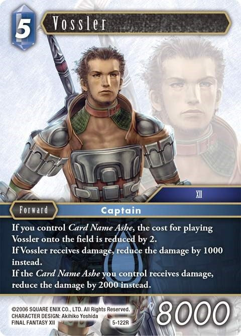 Image for Vossler (Opus V) (5-122R) - Final Fantasy TCG