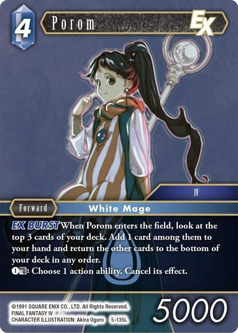 Image for Porom EX (Opus V) (5-135L) - Final Fantasy TCG