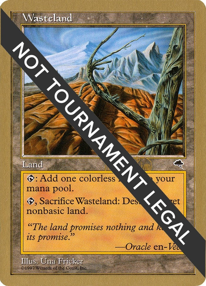 Image for Wasteland - 1999 Mark Le Pine (TMP) (World Championship Decks) - Magic: The Gathering
