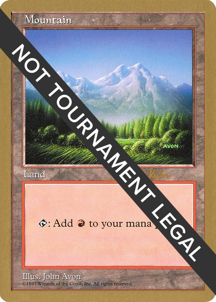 Image for Mountain (431) - 1997 Janosch Kuhn (5ED) (World Championship Decks) - Magic: The Gathering