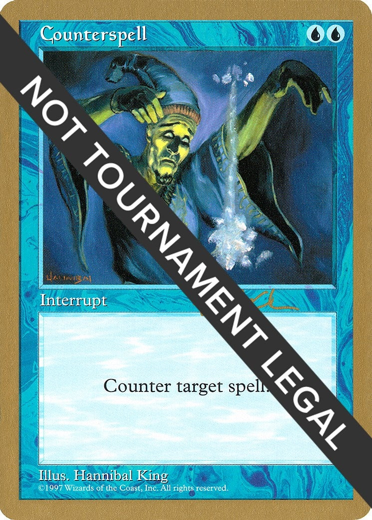 Image for Counterspell - 1997 Paul McCabe (5ED) (World Championship Decks) - Magic: The Gathering