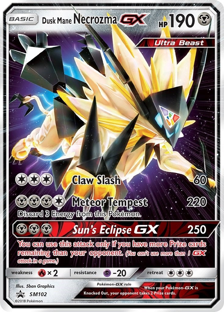 Image for Dusk Mane Necrozma GX - SM102 (SM Promos) (SM102) - Pokemon