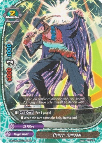 Image for Dance! Asmodai (New World Chaos) (X-BT04A-SS03/0036EN) - Future Card BuddyFight