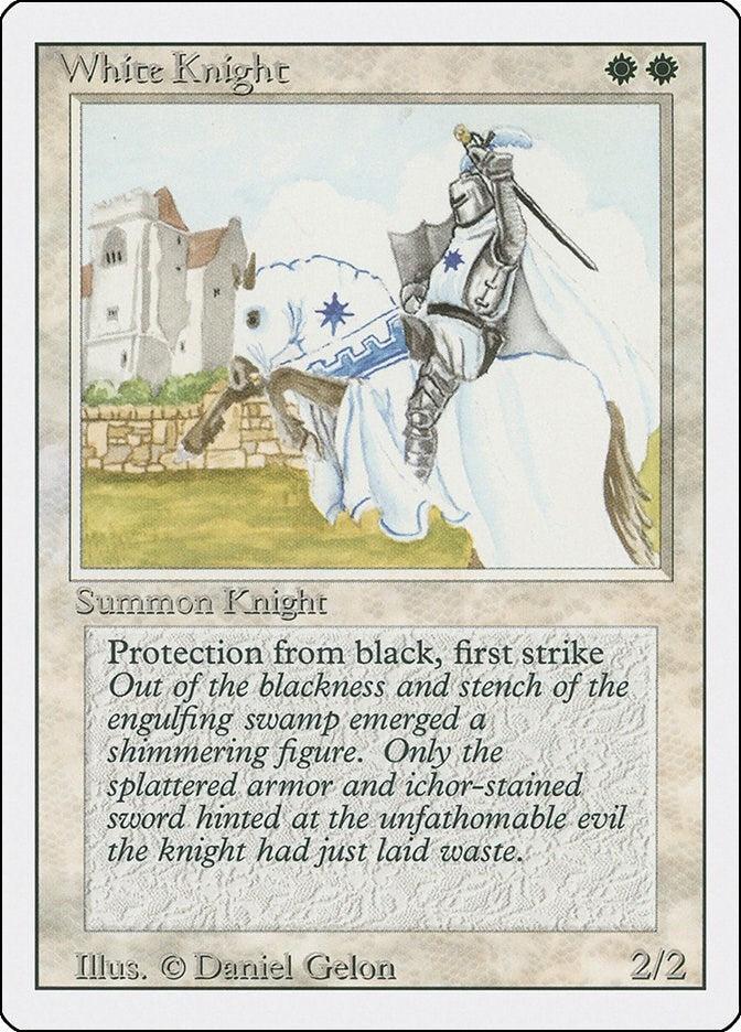 Image for White Knight (Revised Edition) - Magic: The Gathering