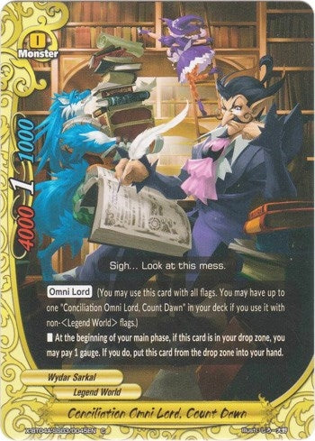 Image for Conciliation Omni Lord, Count Dawn (New World Chaos) (X-BT04A-SS03/0045EN) - Future Card BuddyFight