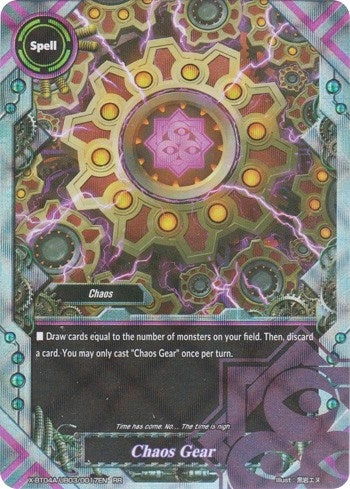 Image for Chaos Gear (New World Chaos) (X-BT04A-UB03/0017EN) - Future Card BuddyFight