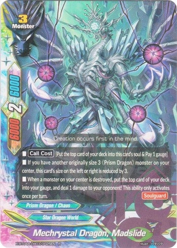 Image for Mechrystal Dragon, Madslide (New World Chaos) (X-BT04A-UB03/0025EN) - Future Card BuddyFight