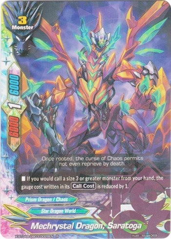 Image for Mechrystal Dragon, Saratoga (New World Chaos) (X-BT04A-UB03/0028EN) - Future Card BuddyFight