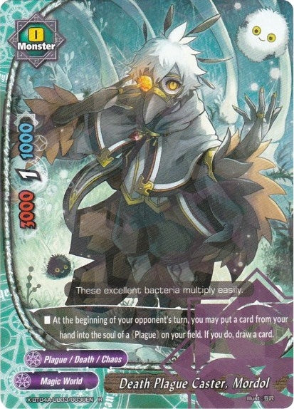Image for Death Plague Caster, Mordol (New World Chaos) (X-BT04A-UB03/0030EN) - Future Card BuddyFight