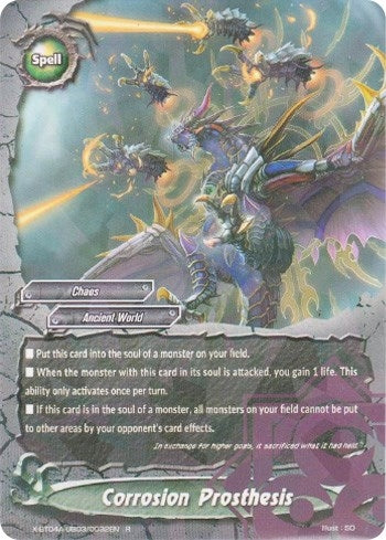 Image for Corrosion Prosthesis (New World Chaos) (X-BT04A-UB03/0032EN) - Future Card BuddyFight