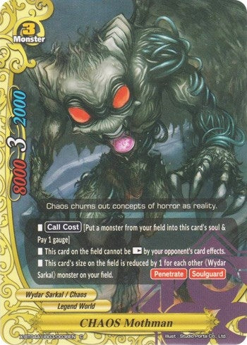 Image for CHAOS Mothman (New World Chaos) (X-BT04A-UB03/0038EN) - Future Card BuddyFight