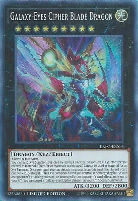 Image for Galaxy-Eyes Cipher Blade Dragon (Extreme Force) (EXFO-ENSE4) - YuGiOh