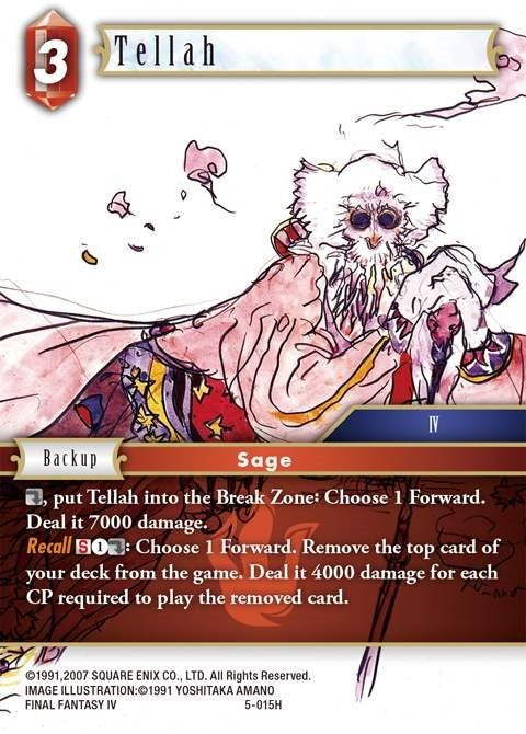 Image for Tellah (Opus V) (5-015H) - Final Fantasy TCG