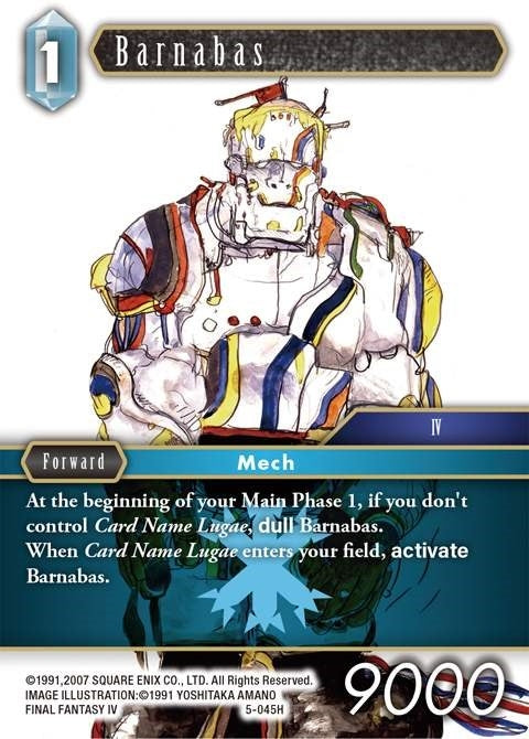 Image for Barnabas (Opus V) (5-045H) - Final Fantasy TCG
