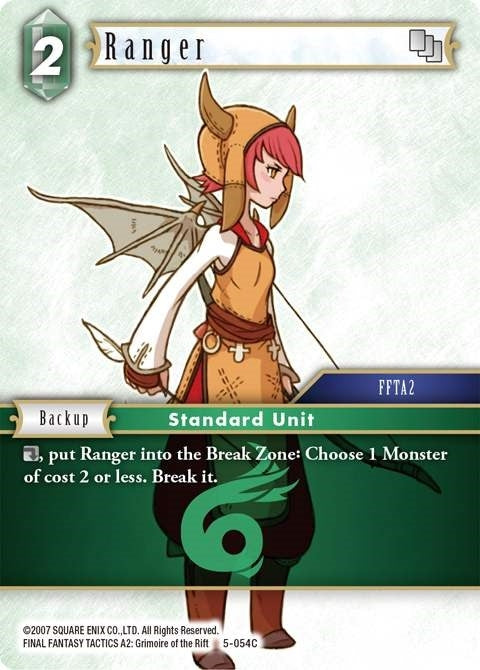 Image for Ranger (Opus V) (5-054C) - Final Fantasy TCG
