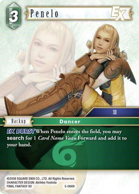 Image for Penelo EX (Opus V) (5-066R) - Final Fantasy TCG