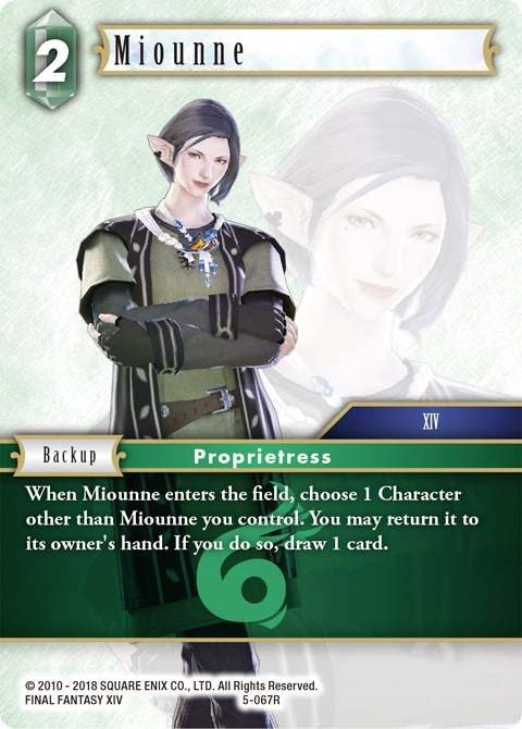 Image for Miounne (Opus V) (5-067R) - Final Fantasy TCG