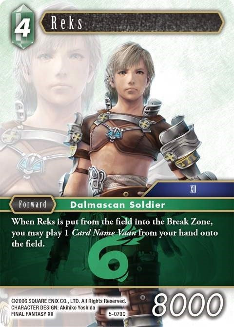 Image for Reks (Opus V) (5-070C) - Final Fantasy TCG