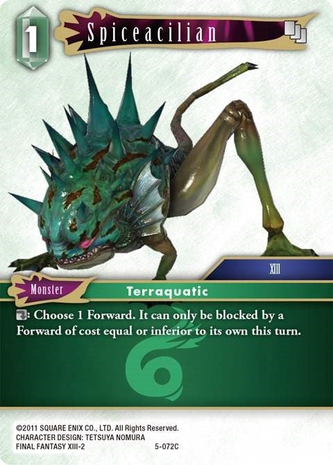 Image for Spiceacilian (Opus V) (5-072C) - Final Fantasy TCG