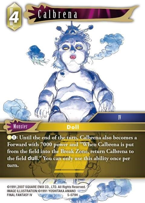 Image for Calbrena (Opus V) (5-079H) - Final Fantasy TCG