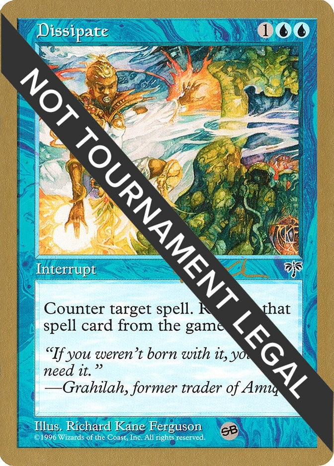 Image for Dissipate - 1997 Paul McCabe (MIR) (SB) (World Championship Decks) - Magic: The Gathering