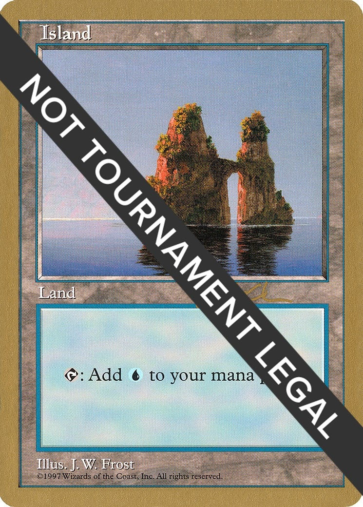 Image for Island (427) - 1997 Paul McCabe (5ED) (World Championship Decks) - Magic: The Gathering