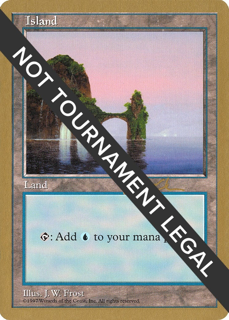 Image for Island (425) - 1997 Paul McCabe (5ED) (World Championship Decks) - Magic: The Gathering