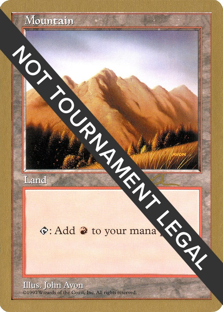 Image for Mountain (432) - 1997 Paul McCabe (5ED) (World Championship Decks) - Magic: The Gathering