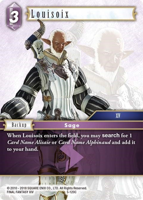 Image for Louisoix (Opus V) (5-120C) - Final Fantasy TCG