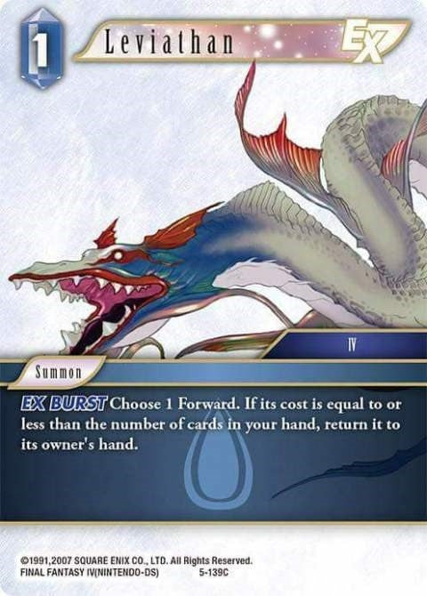 Image for Leviathan EX (Opus V) (5-139C) - Final Fantasy TCG