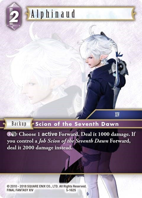Image for Alphinaud (Opus V) (5-162S) - Final Fantasy TCG