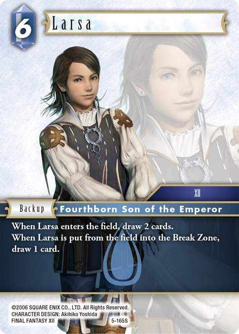 Image for Larsa (Opus V) (5-165S) - Final Fantasy TCG