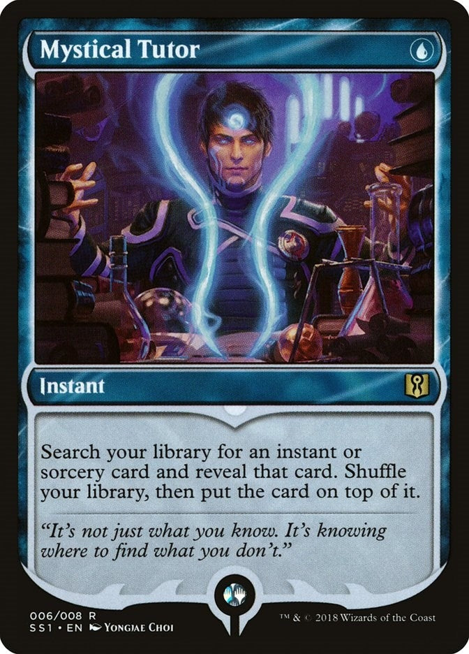 Image for Mystical Tutor (Signature Spellbook: Jace) (6) - Magic: The Gathering