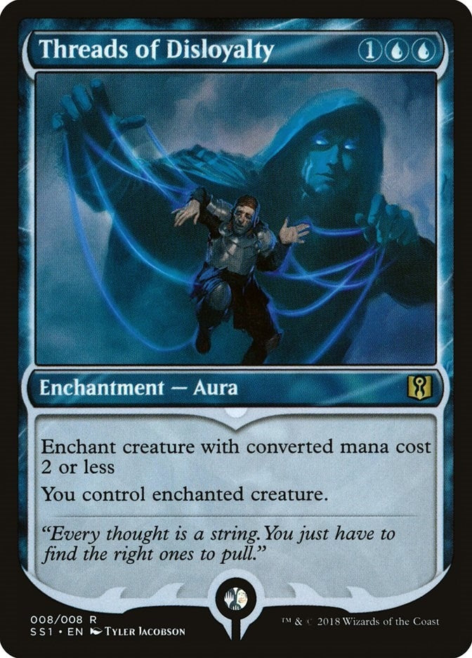 Image for Threads of Disloyalty (Signature Spellbook: Jace) (8) - Magic: The Gathering