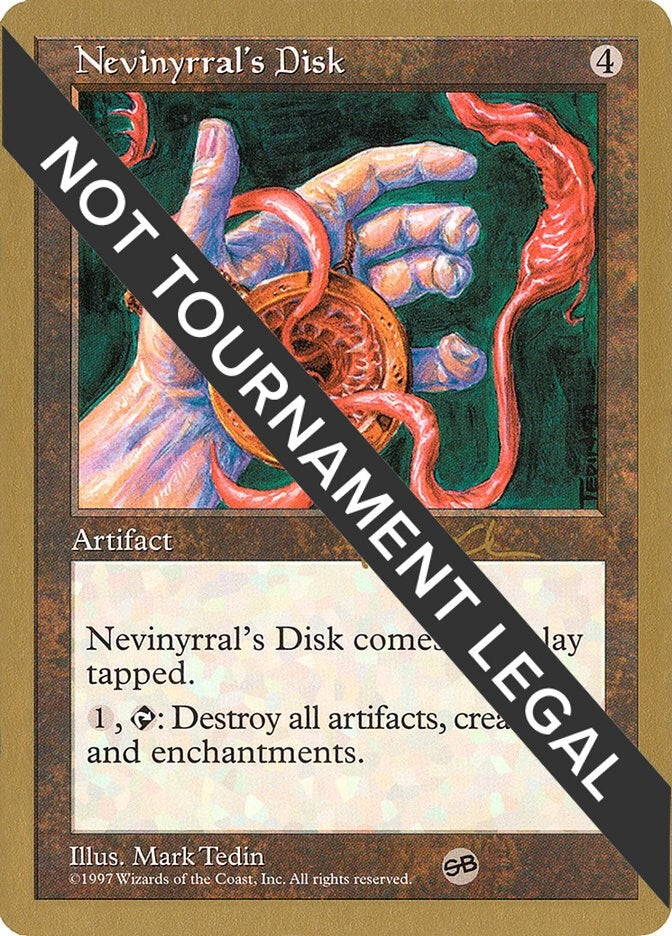 Image for Nevinyrral's Disk - 1997 Paul McCabe (5ED) (SB) (World Championship Decks) - Magic: The Gathering