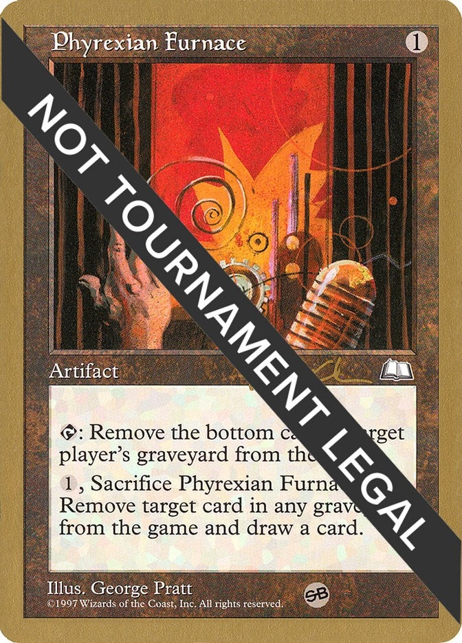 Image for Phyrexian Furnace - 1997 Paul McCabe (WTH) (SB) (World Championship Decks) - Magic: The Gathering