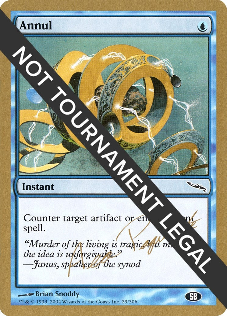 Image for Annul - 2004 Aeo Paquette (MRD) (SB) (World Championship Decks) - Magic: The Gathering