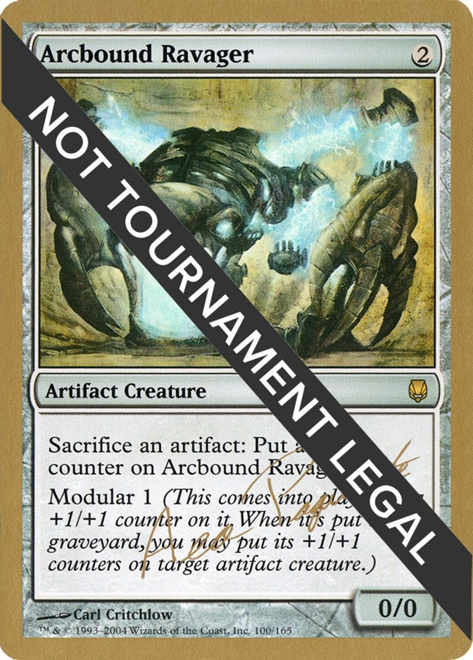 Image for Arcbound Ravager - 2004 Aeo Paquette (DST) (World Championship Decks) - Magic: The Gathering