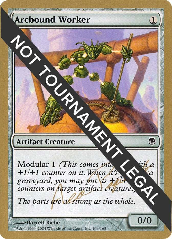 Image for Arcbound Worker - 2004 Aeo Paquette (DST) (World Championship Decks) - Magic: The Gathering
