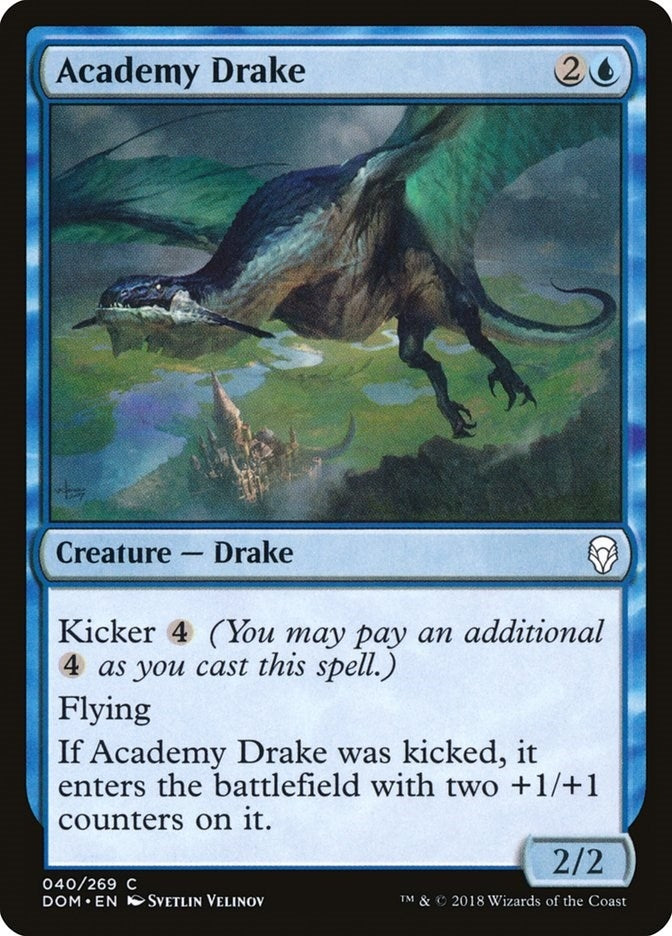 Image for Academy Drake (Dominaria) (40) - Magic: The Gathering