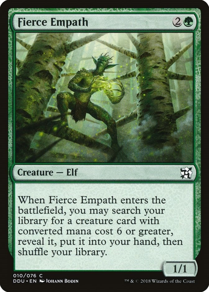 Image for Fierce Empath (Duel Decks: Elves vs. Inventors) (10) - Magic: The Gathering
